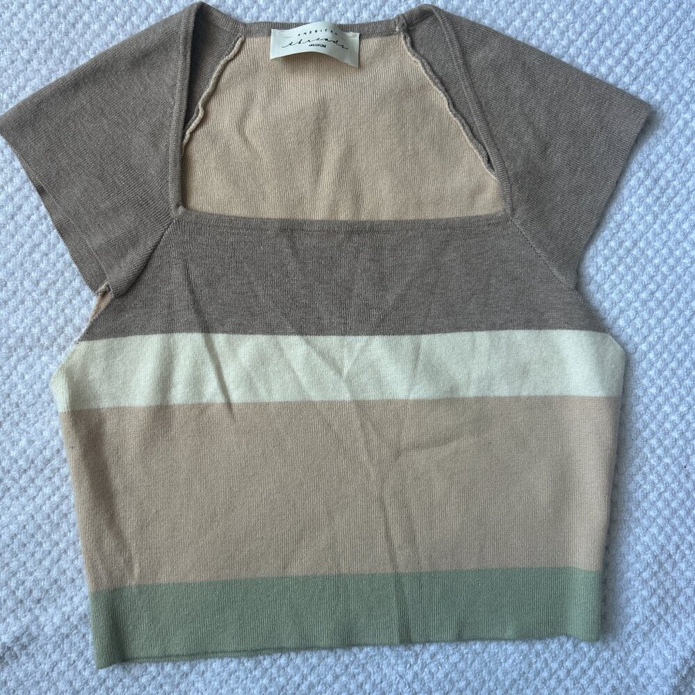 American Threads Multicolor Top Size Medium